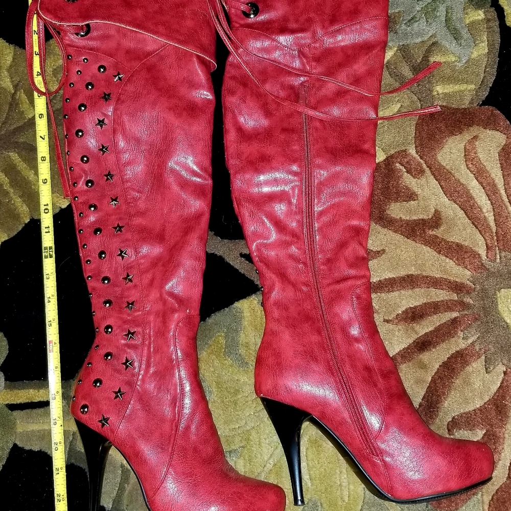 Over the knee boots